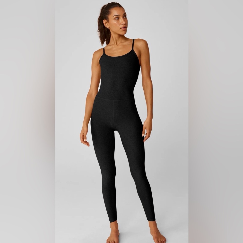 Spacedye teal Uplevel Midi Jumpsuit